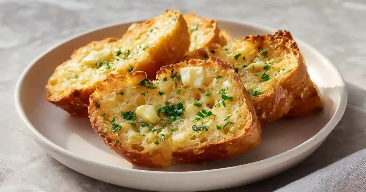 Knoblauchbrot Aus Dem Heißluftfritteuse