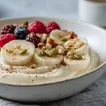 Leckeres Airfryer Bananen-Eis einfach zubereitet.