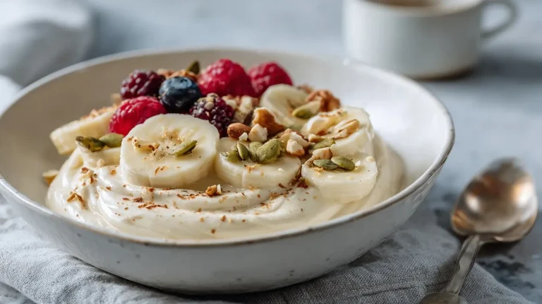 Leckeres Airfryer Bananen-Eis einfach zubereitet.