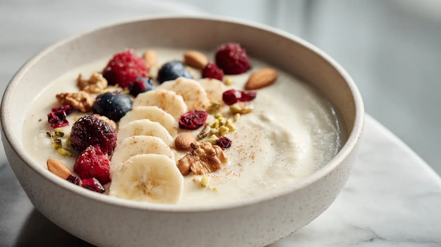 Leckeres Airfryer Bananen-Eis, perfekt für heiße Sommertage.