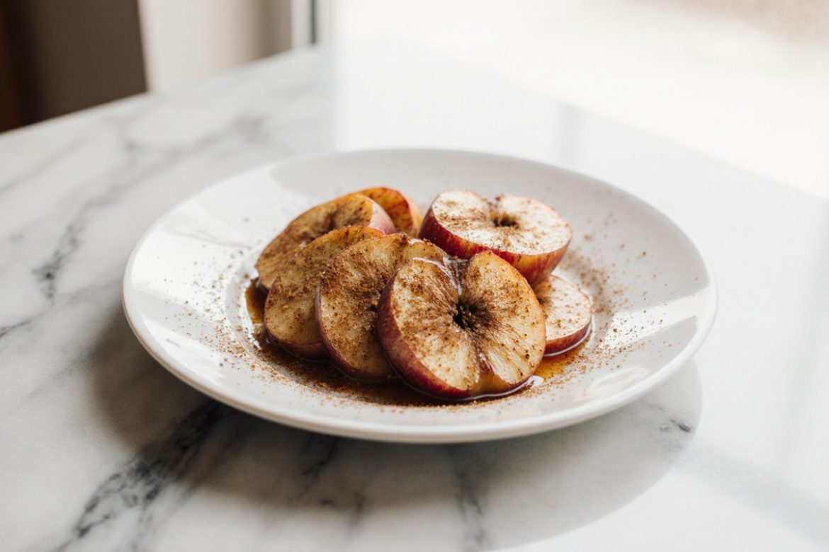 Äpfel in der Airfryer zubereiten