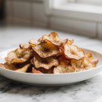 Apfelchips im Airfryer zubereitet