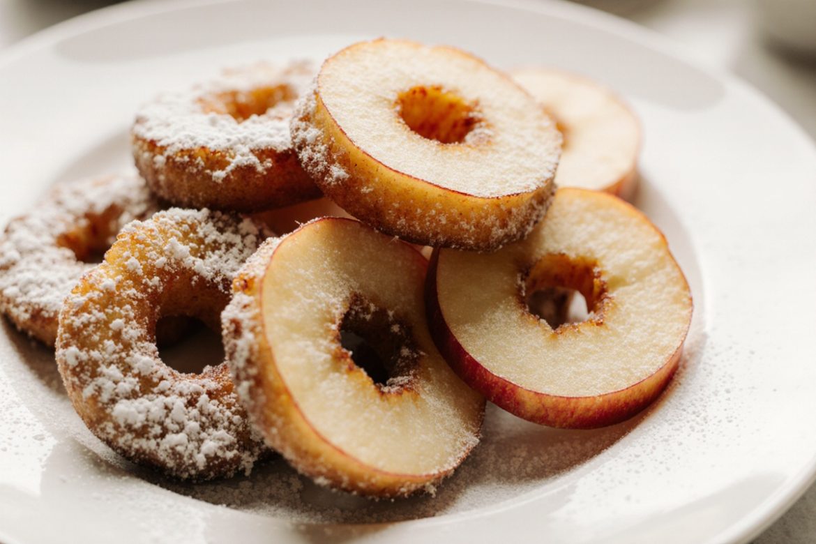 Apfelkücherl in der Heißluftfritteuse