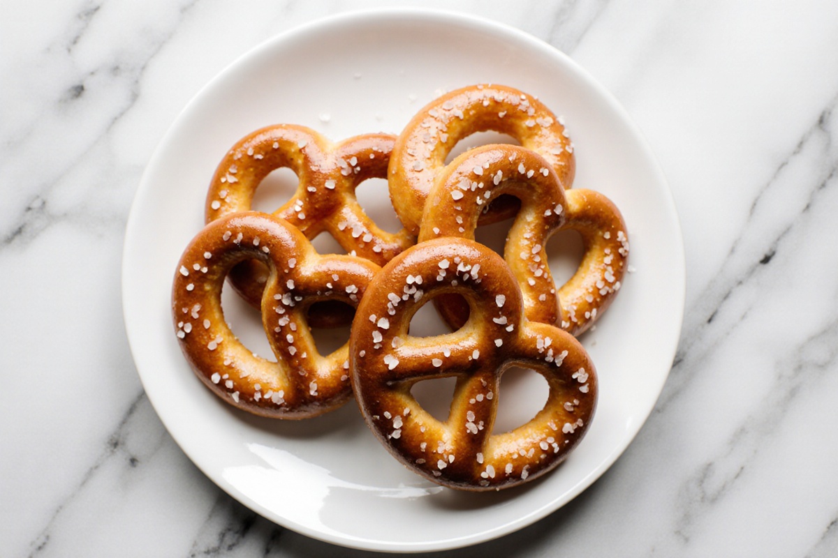Aufbackbrezeln im Airfryer frisch zubereitet