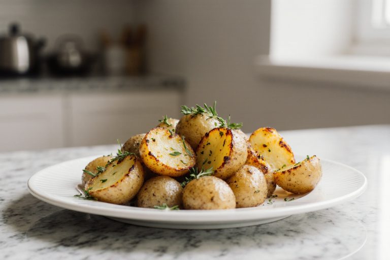 Leckere Backkartoffeln aus der Heißluftfritteuse