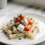 Leckeres Rezept für Baked Feta Pasta aus der Heißluftfritteuse.