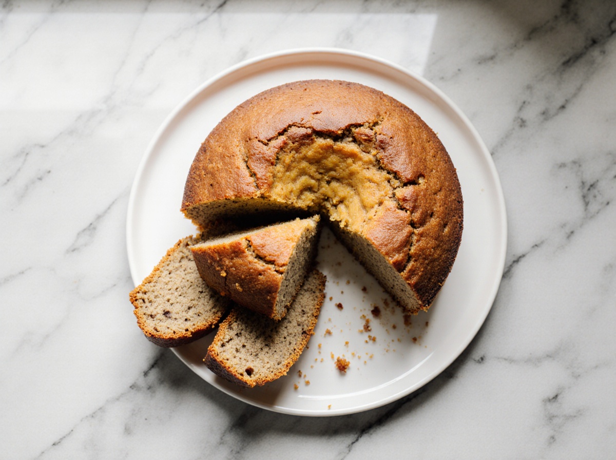 Bananenkuchen in der Heißluftfritteuse - ein leckerer Genuss für jeden Tag.