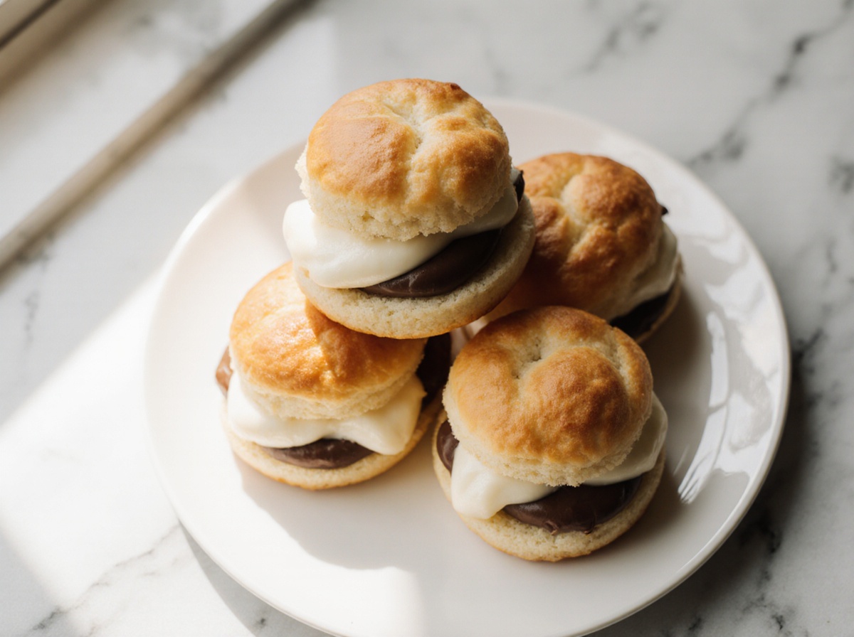 Berliner aus der Heißluftfritteuse frisch und lecker.