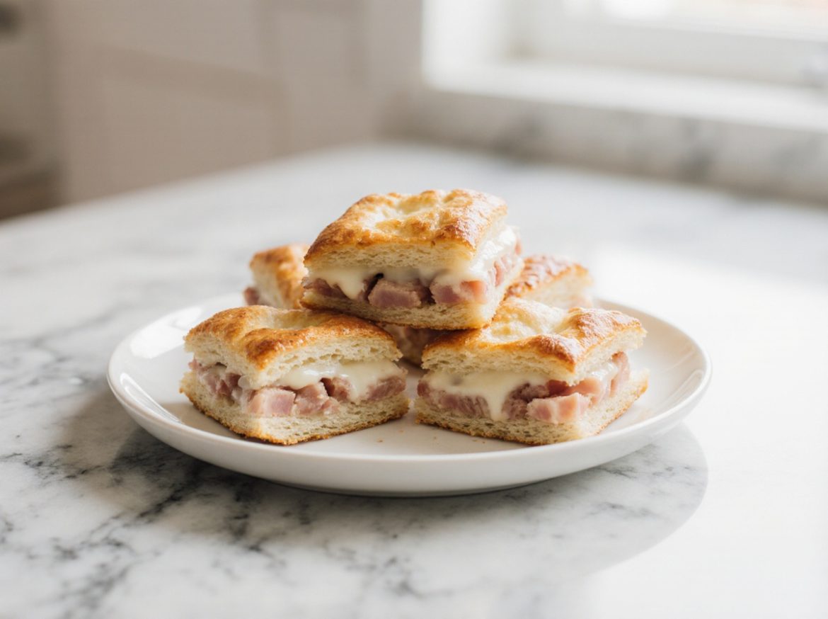 Leckere Blätterteig Herzhaft im Airfryer zubereitet.