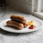 Bratwurst in der Heißluftfritteuse perfekt zubereitet