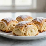Buchteln aus der Heißluftfritteuse, lecker und locker gebacken.
