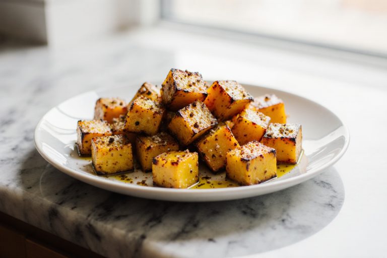 Butternut Kürbis aus der Airfryer Zubereitung