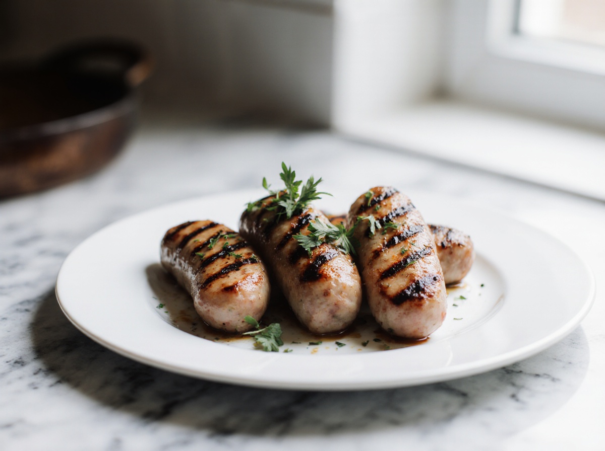 Cevapcici aus der Heißluftfritteuse perfekt zubereitet und knusprig.