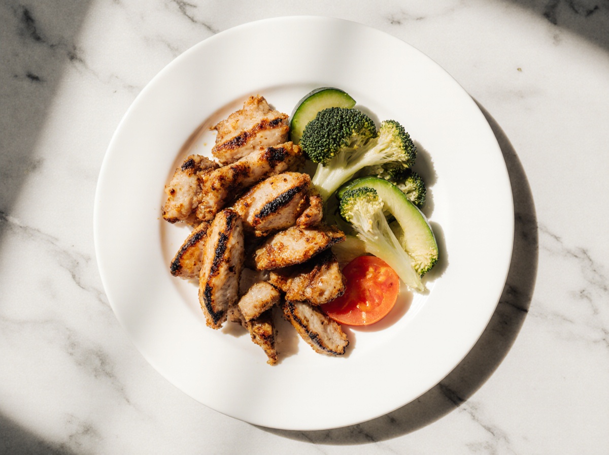 Chicken Fajita in der Heißluftfritteuse - leckeres, schnelles Rezept