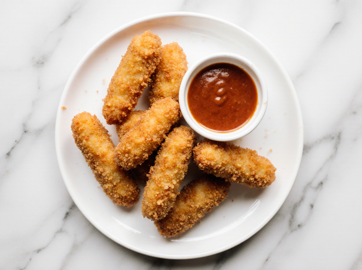 Chicken Fingers in der Heißluftfritteuse
