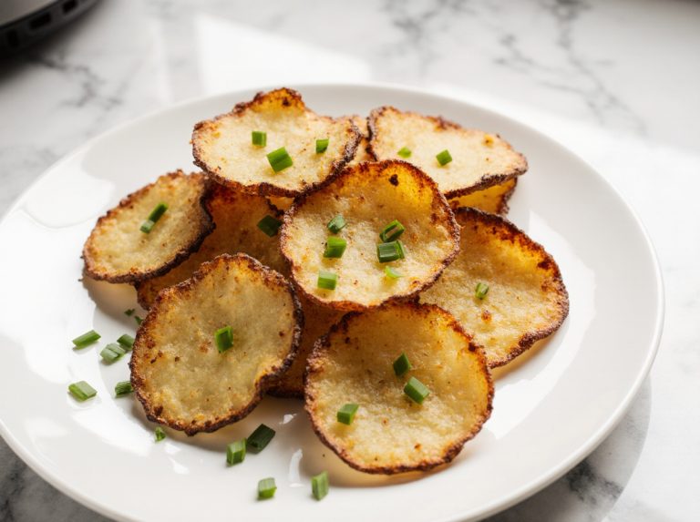 Chips Aus Kartoffelschalen Im Airfryer