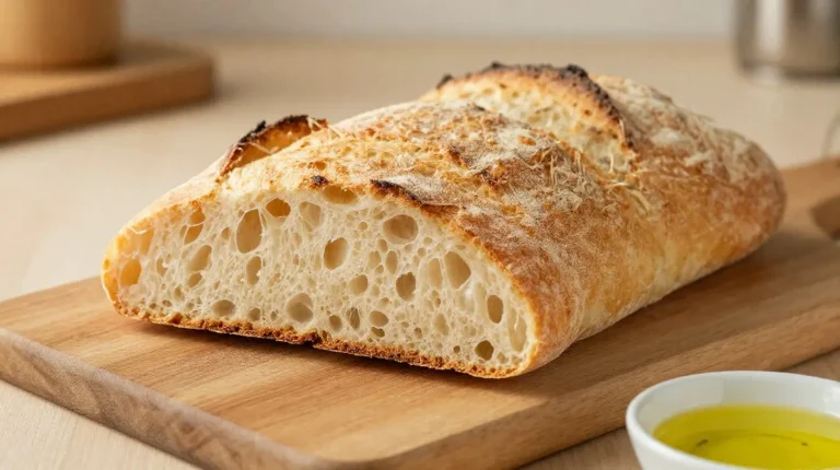 Ciabatta im Airfryer Leckeres Ciabatta im Airfryer, perfekt knusprig und einfach zu Hause zuzubereiten.