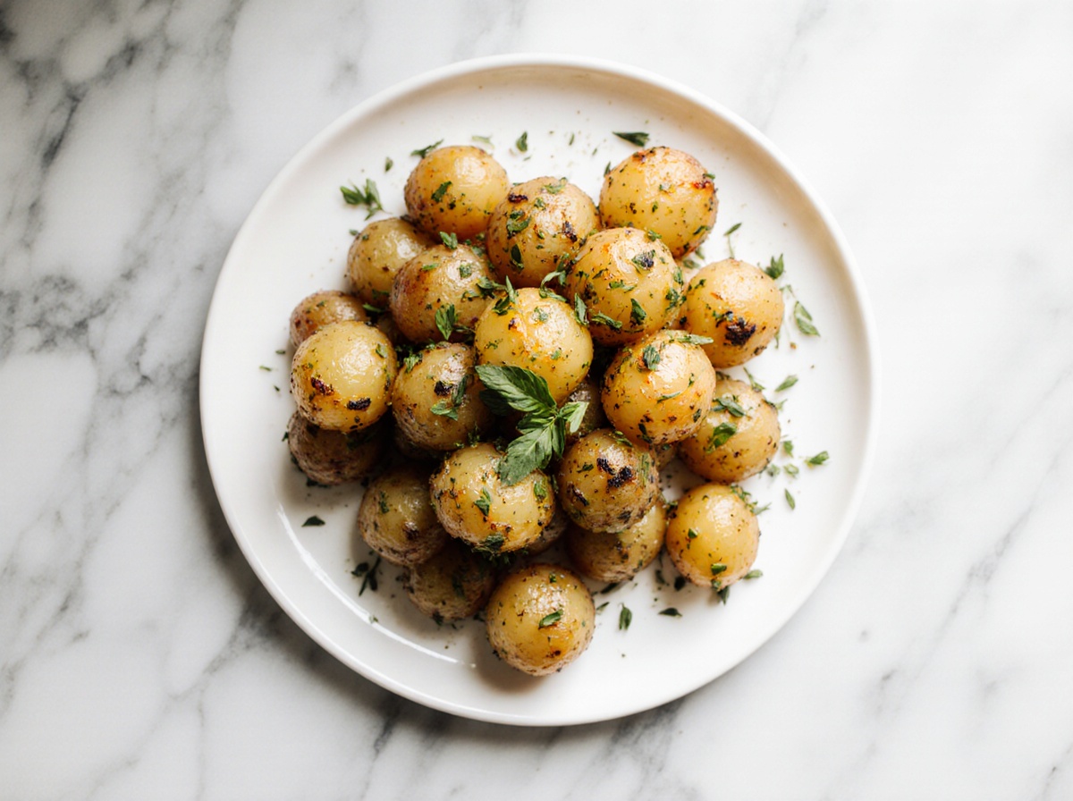 Country Potatoes in der Heißluftfritteuse sind knusprig und lecker.