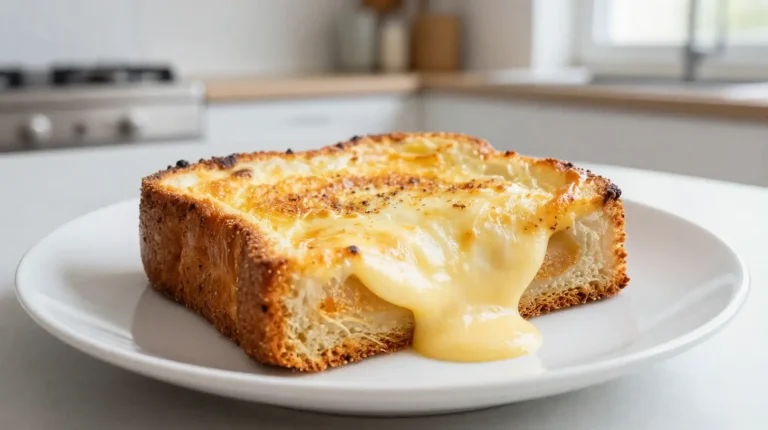 Croque Monsieur aus der Heißluftfritteuse Köstlicher Croque Monsieur aus der Heißluftfritteuse, perfekt knusprig und lecker.