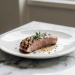 Ente aus dem in der Heißluftfritteuse perfekt zubereitet