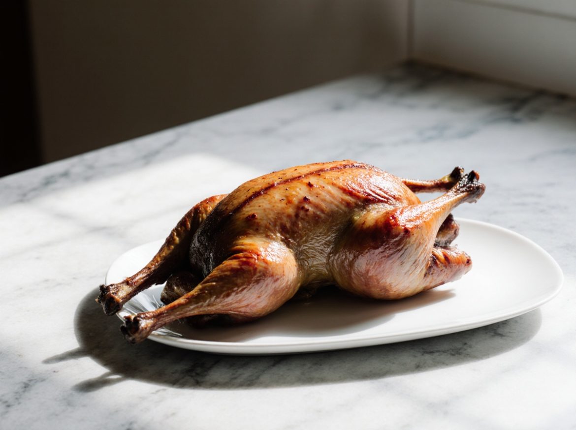 Zarte Ente aus dem Airfryer nach einem einfachen Rezept.