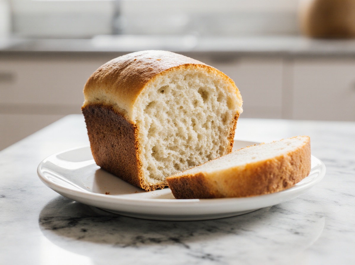 Fluffige Brioche aus der Heißluftfritteuse in perfekter Form und Farbe.