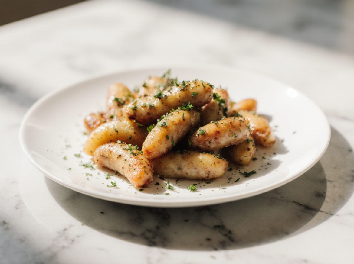 Frikandeln in der Heißluftfritteuse sind knusprig lecker und perfekt für einen Snack.