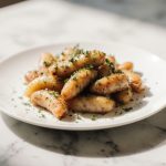 Frikandeln in der Heißluftfritteuse sind knusprig lecker und perfekt für einen Snack.