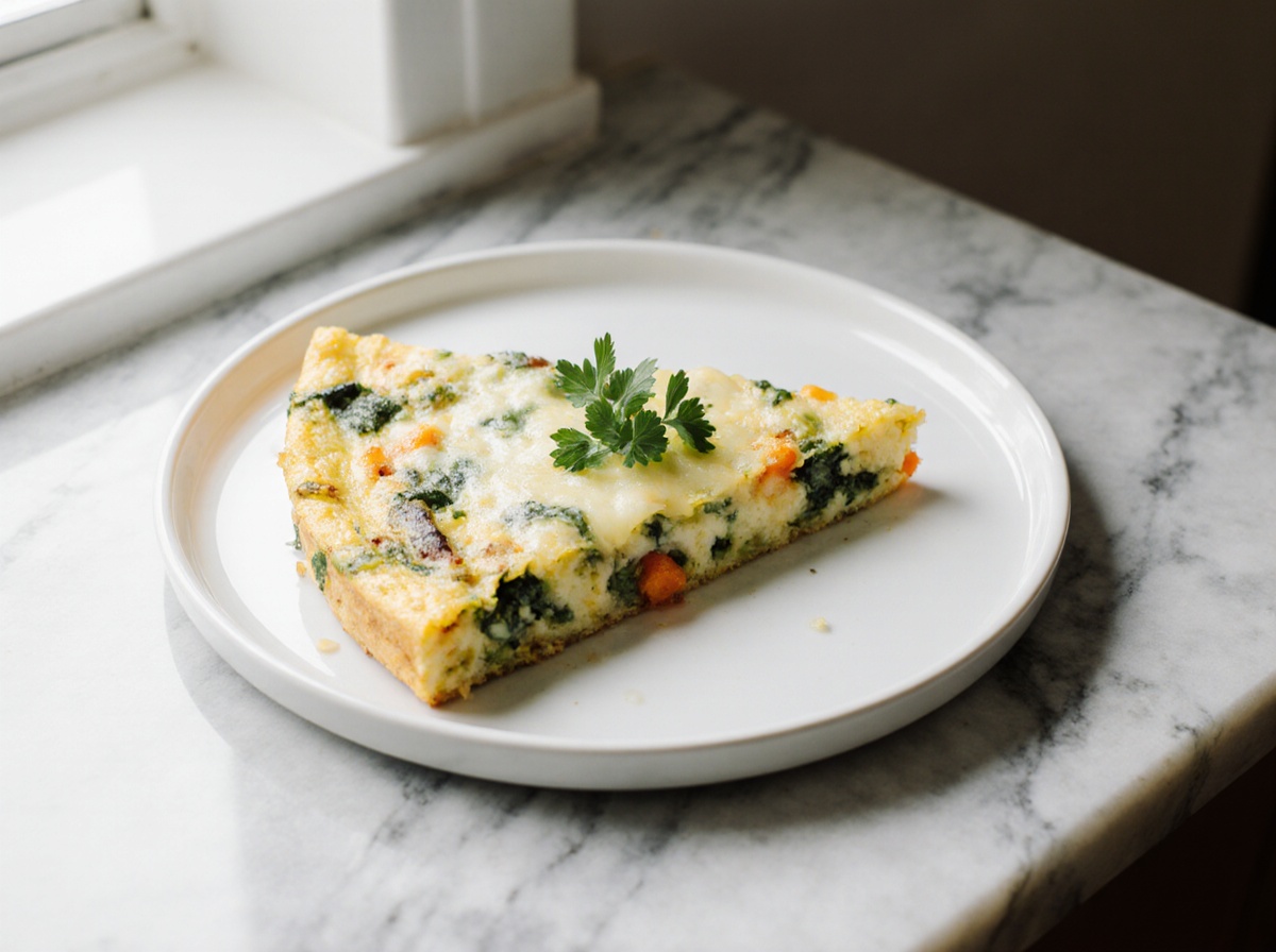 Frittata in der Heißluftfritteuse – ein einfacher Genuss für jeden Tag.