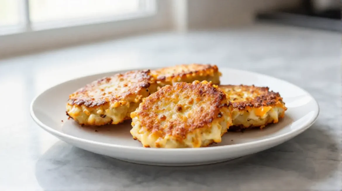 Gebackene Käse-Kartoffeln aus der Heißluftfritteuse Gebackene Käse-Kartoffeln im Airfryer sind knusprig und lecker.