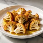 Gebackener Blumenkohl im Airfryer knusprig zubereitet