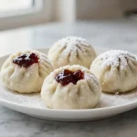 Germknödel aus der Heißluftfritteuse sind köstlich und fluffig.
