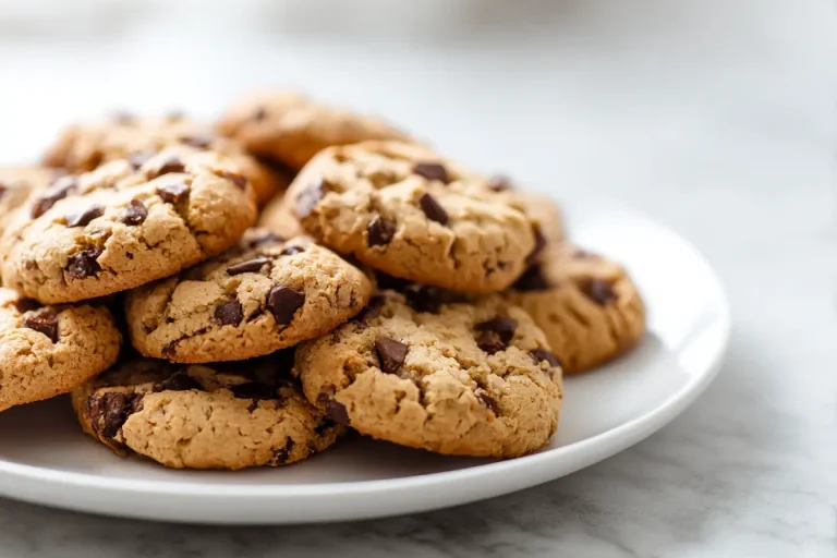 Gesunde Kekse in der Heißluftfritteuse, die lecker und fettarm sind.