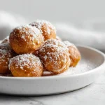 Gesunde Quarkbällchen, die knusprig und lecker aus dem Airfryer kommen.