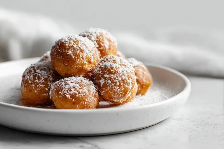 Quarkbällchen im Airfryer Gesunde Quarkbällchen, die knusprig und lecker aus dem Airfryer kommen.