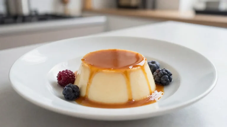 Leckerer Grießpudding aus der Heißluftfritteuse, perfekt cremig und schnell zubereitet.