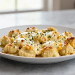 Leckere Gnocchi-Auflauf in der Heißluftfritteuse zubereiten.