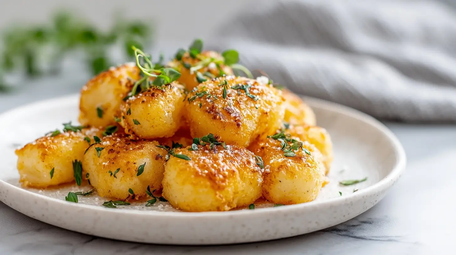 Gnocchi vorher kochen in der Heißluftfritteuse für ein perfektes Ergebnis.