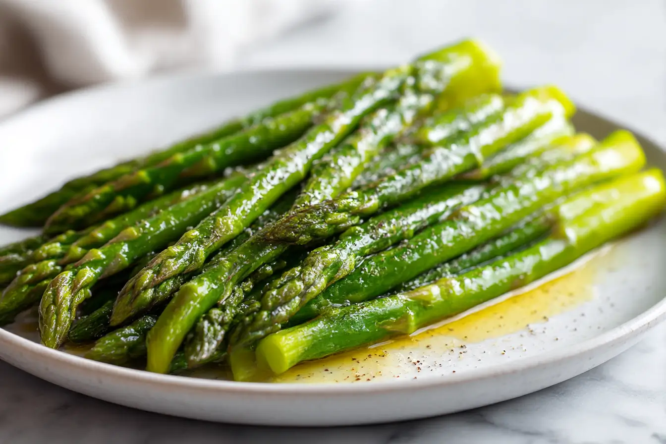 Leckere Rezepte mit grünem Spargel in der Heißluftfritteuse.