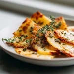 Lecker Harzer Käse zubereitet im Airfryer für ein perfektes Snack-Erlebnis.