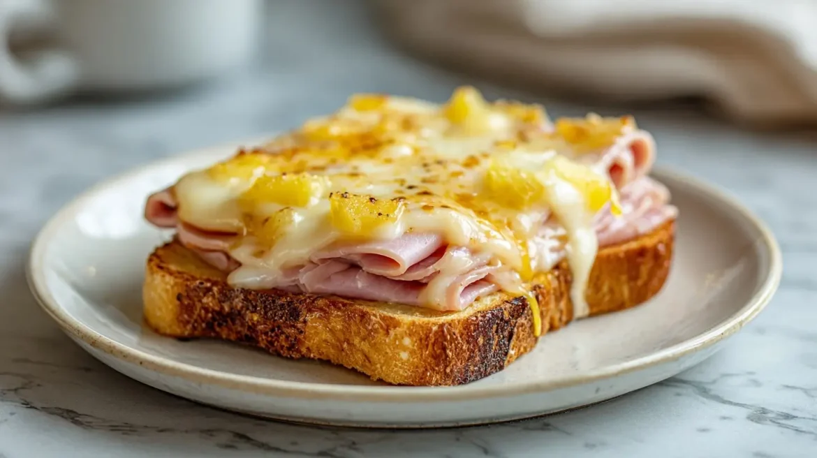 Hawaii Toast im Airfryer – ein leckeres Gericht für jeden Tag.