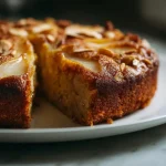 Heißluftfritteuse Birnen-Mandel-Kuchen in der leckersten Variante.