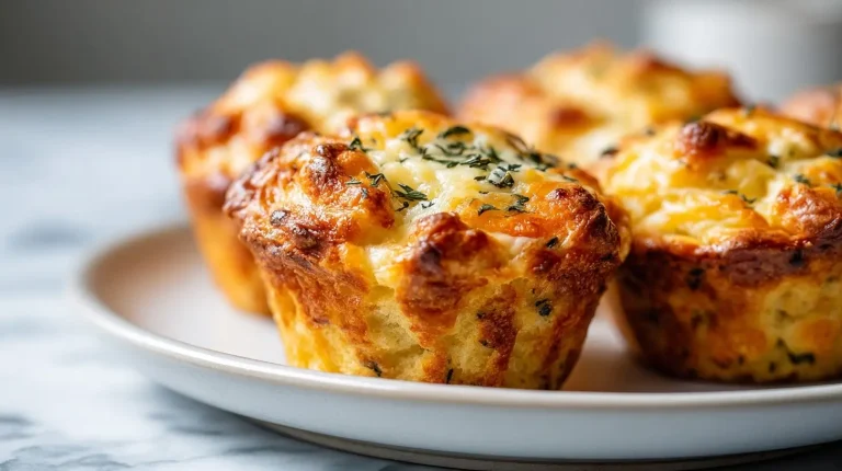 Herzhafte Muffins, frisch zubereitet im Airfryer.