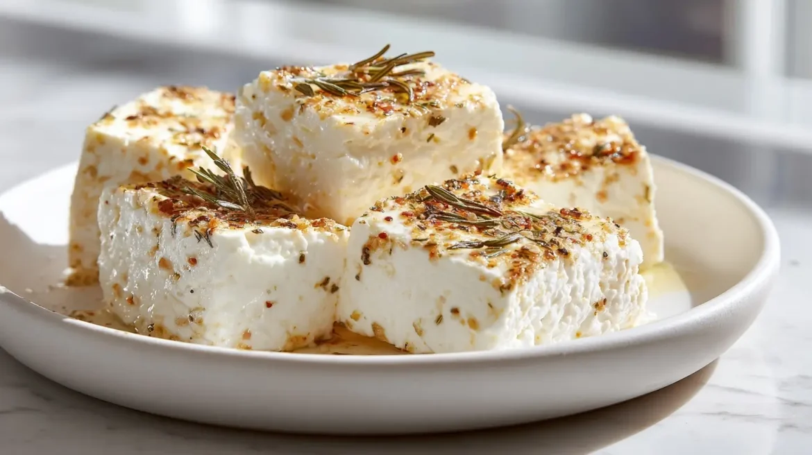 Hirtenkäse in der Heißluftfritteuse - ein köstliches Rezept für gesunde Snacks.