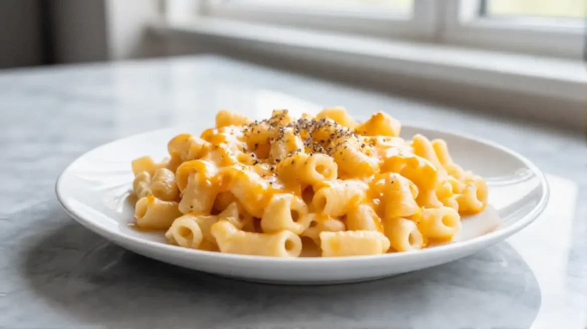 Käsespätzle aus der Heißluftfritteuse sind lecker und knusprig.