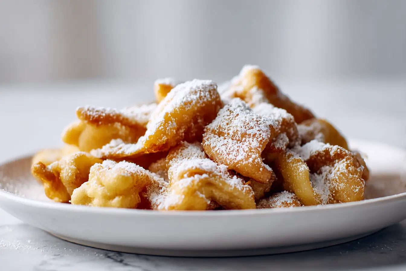 Kaiserschmarrn in der Heißluftfritteuse - ein luftiger Genuss.
