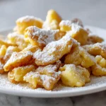 Leckeres Kaiserschmarrn in der Heißluftfritteuse zubereitet.