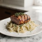 Kassler Sauerkraut im Airfryer zubereitet