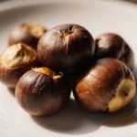 Leckere Kastanien, perfekt im Airfryer geröstet.