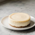 Kleiner Käsekuchen aus dem Airfryer, perfekt für einen schnellen Genuss.